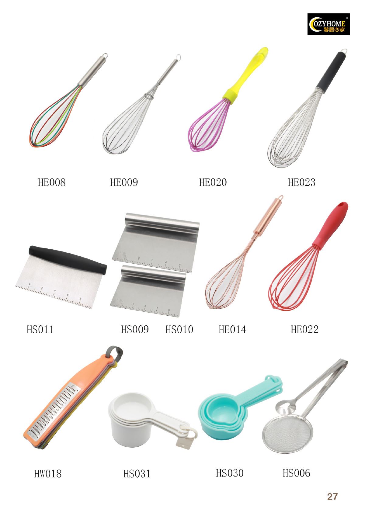 Kitchen Tools & Utensils Page: TG27